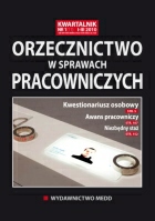 Ok�adka Orzecznictwo w Sprawach Pracowniczych