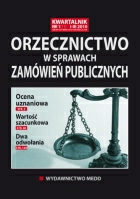 Ok�adka Orzecznictwo w Sprawach Zam�wie� Publicznych