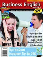 Ok�adka Business English Magazine