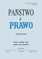 Ok�adka Pa�stwo i Prawo