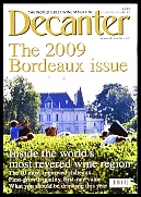 Ok�adka Decanter Bordeaux Guide 2009