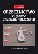 Orzecznictwo w Sprawach Zamówień Publicznych