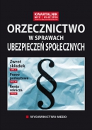 Orzecznictwo w Sprawach Ubezpieczeń Społecznych
