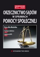 Orzecznictwo Sądów w Sprawach Pomocy Społecznej
