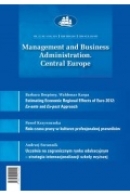 Managment and Business Administration. Cenral Europe